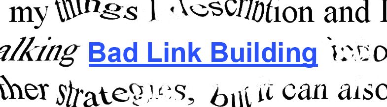 Anchor Text Links